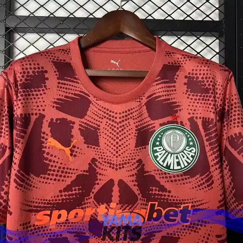 Maillot Palmeiras gardien de but "Rouge" 2025/2026 YamaKits Foot