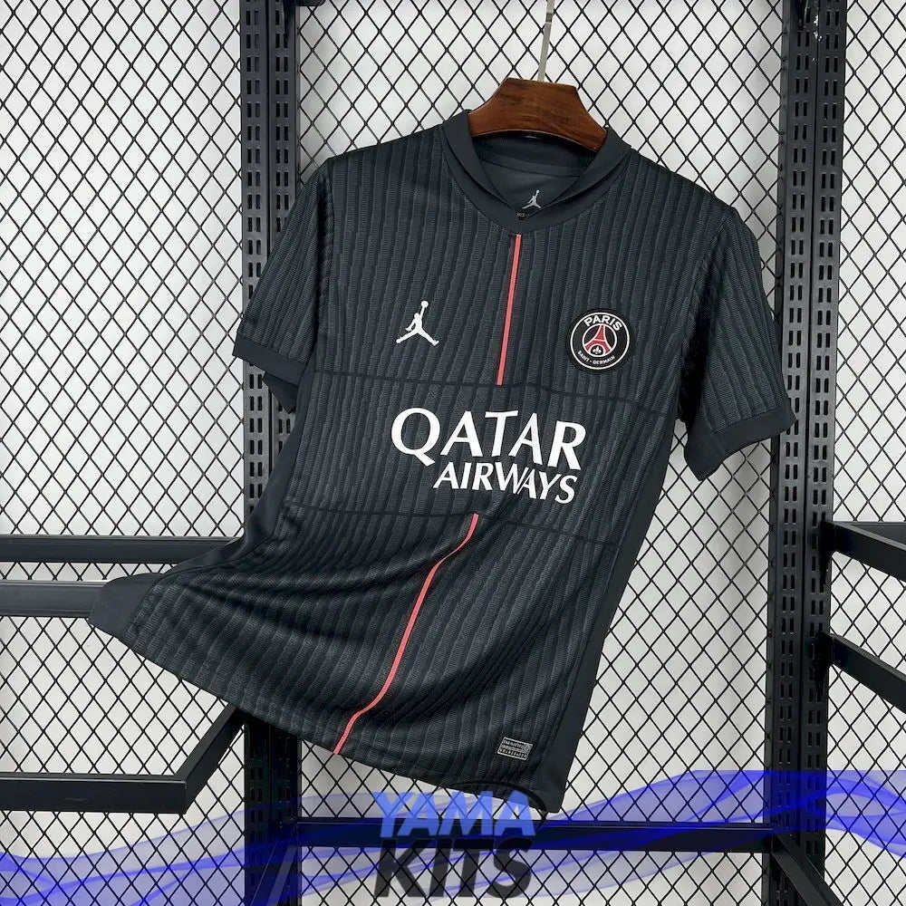Maillot Paris SG Fourth "Jordan" noir 2025/2026