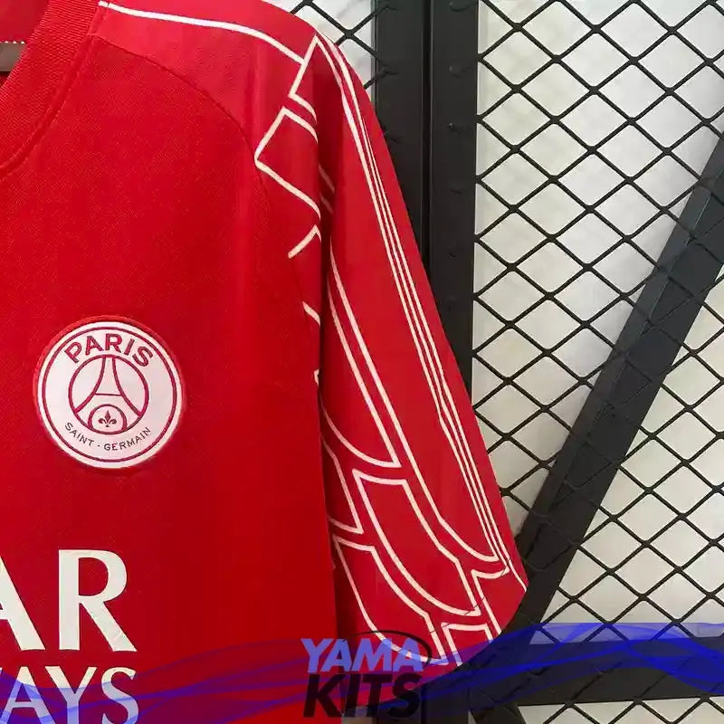 Maillot Paris SG concept "Jordan, Rouge" 2025/2026 YamaKits Foot