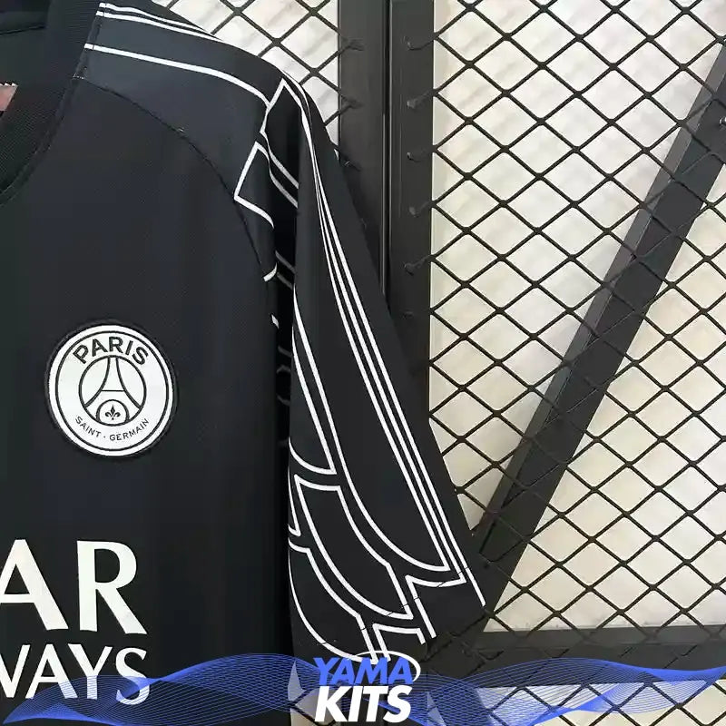 Maillot Paris SG concept « Jordan, noir » 2025/2026 YamaKits