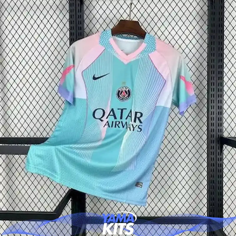 Maillot Paris SG concept "bleu, rose" 2025/2026 YamaKits Foot