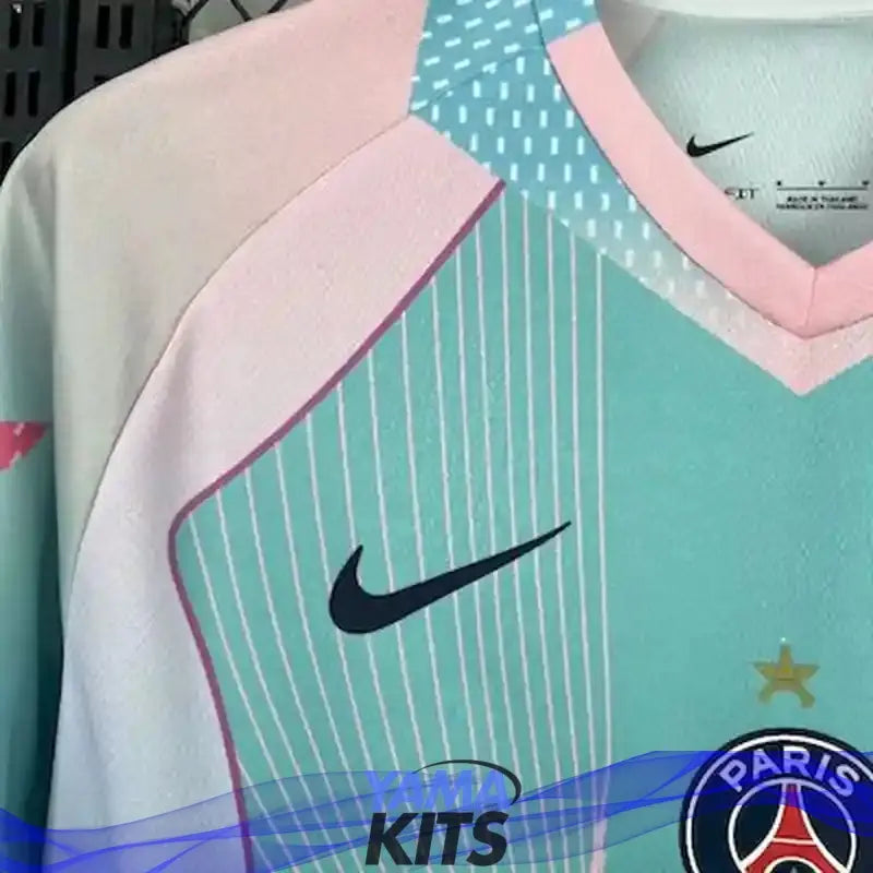 Maillot Paris SG concept "bleu, rose" 2025/2026 YamaKits Foot