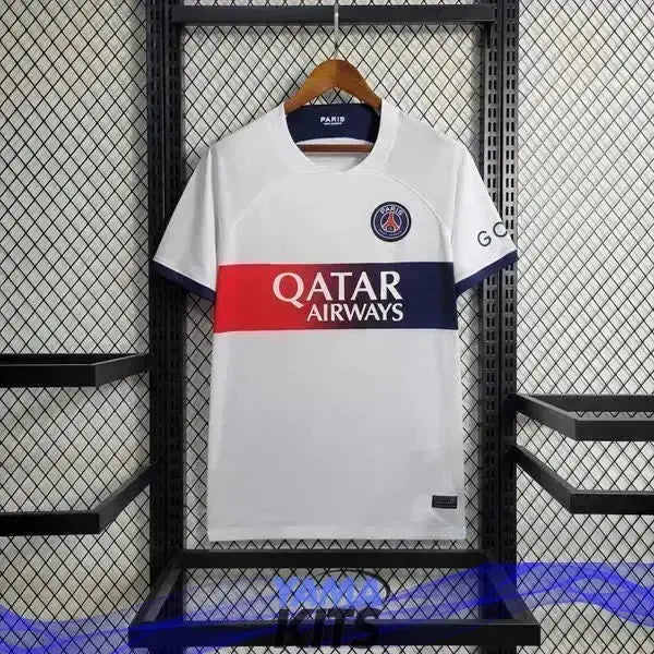 Maillot Paris SG extérieur "Blanc" 2023/2024 YamaKits Foot