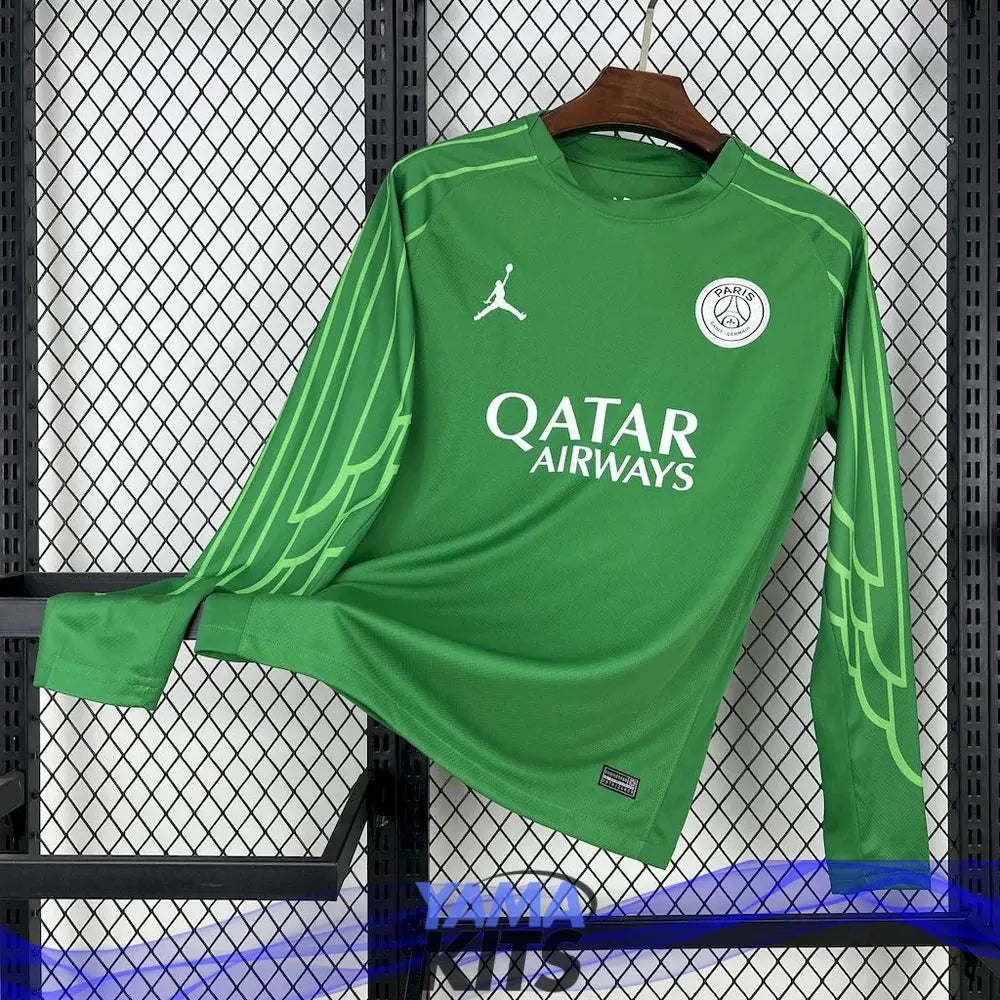 Maillot Paris SG manches longue "Vert 2024/2025 YamaKits Foot