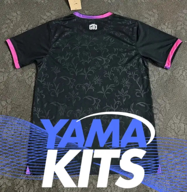 Maillot Paris Saint-Germain entrainement "Noir",Violet" 2024/2025 YamaKits Foot