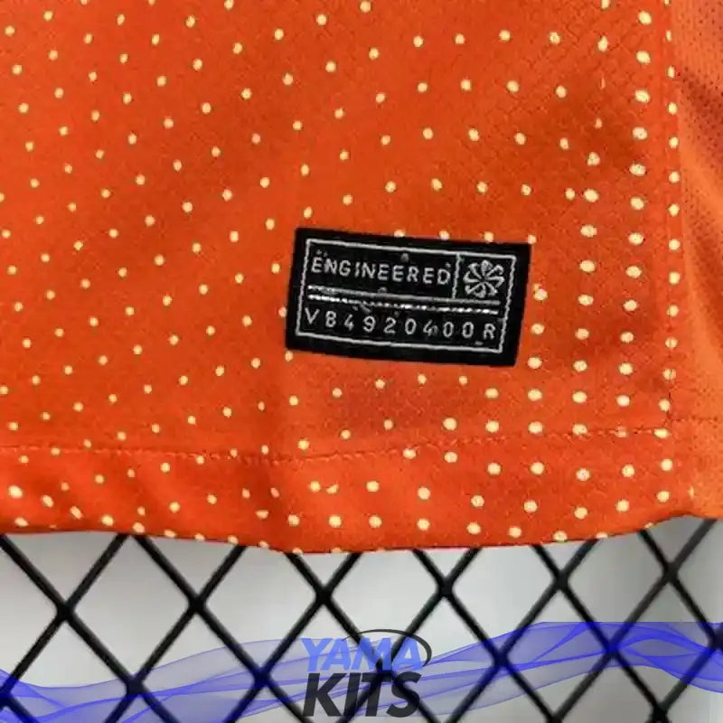 Maillot Pays-bas "orange" 2025/2026 YamaKits Foot