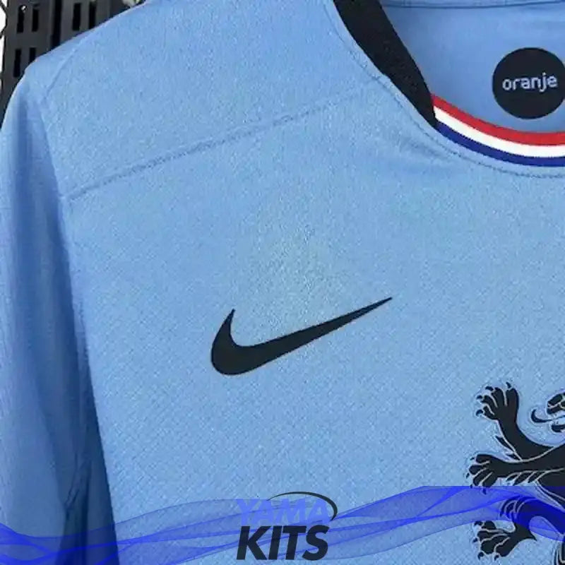 Maillot Pays-bas extérieur "bleu" 2025/2026 YamaKits Foot