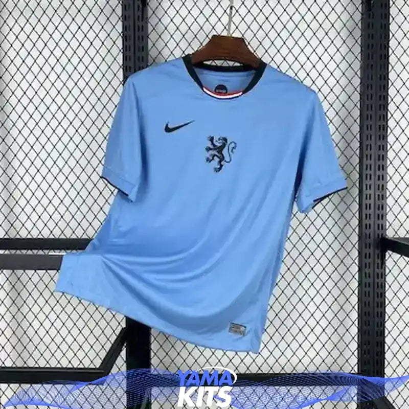Maillot Pays-bas extérieur "bleu" 2025/2026 YamaKits Foot
