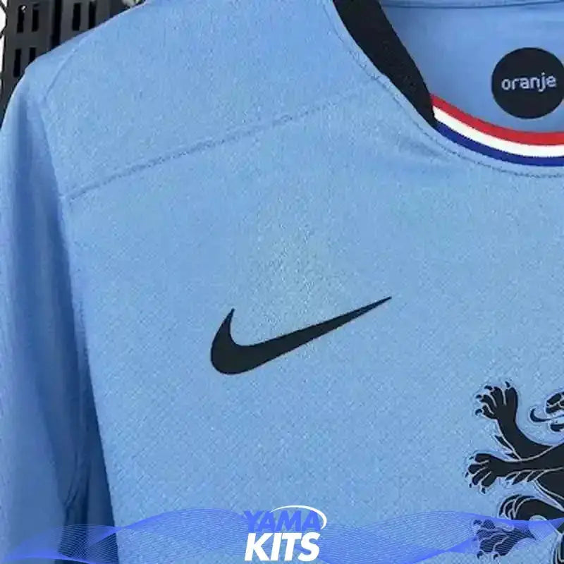 Maillot Pays-bas extérieur "bleu" 2025/2026 YamaKits Foot