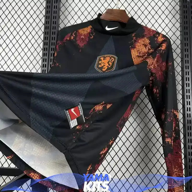 Maillot Pays-bas manches longue gardien 2026/2027 YamaKits Foot
