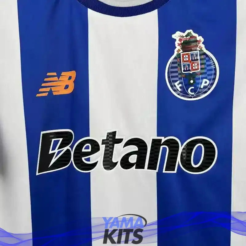 Maillot Porto enfant domicile 2025/2026 Version Player YamaKits Foot
