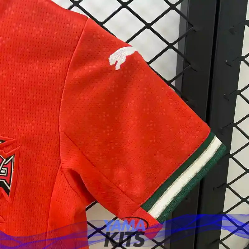 Maillot Portugal ENFANT domicile "Rouge" 2025/2026 YamaKits Foot