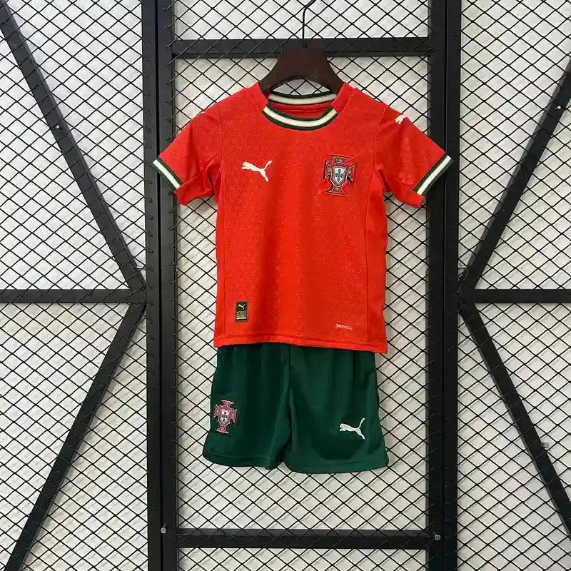 Maillot Portugal ENFANT domicile "Rouge" 2025/2026 YamaKits Foot