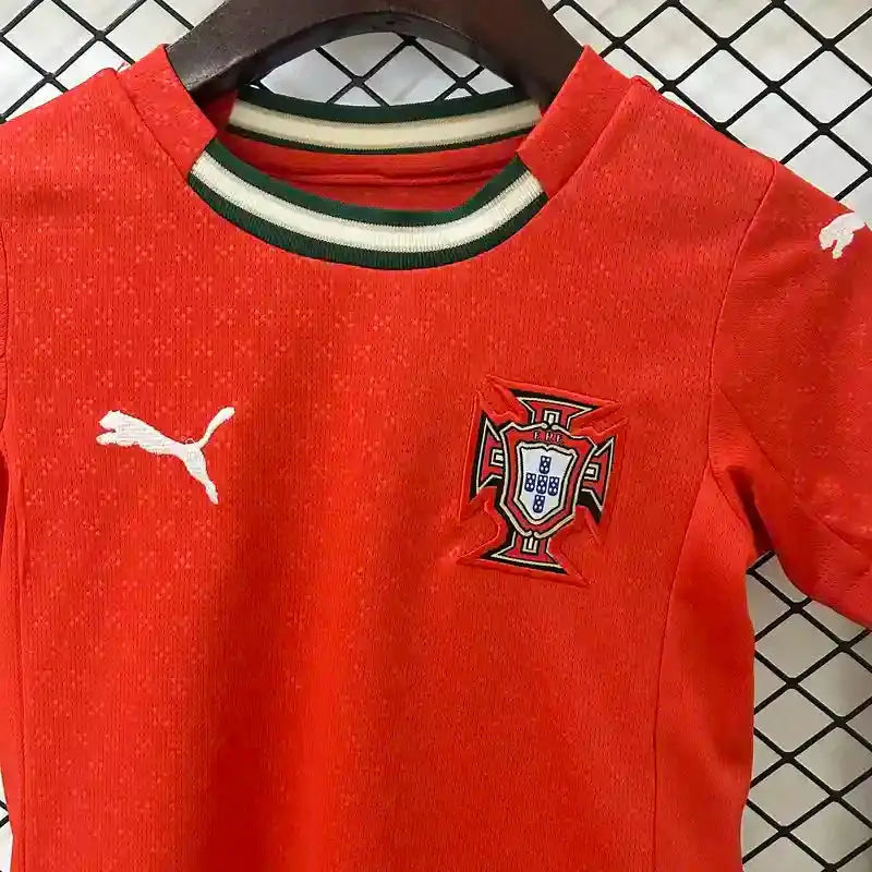 Maillot Portugal ENFANT domicile "Rouge" 2025/2026 YamaKits Foot