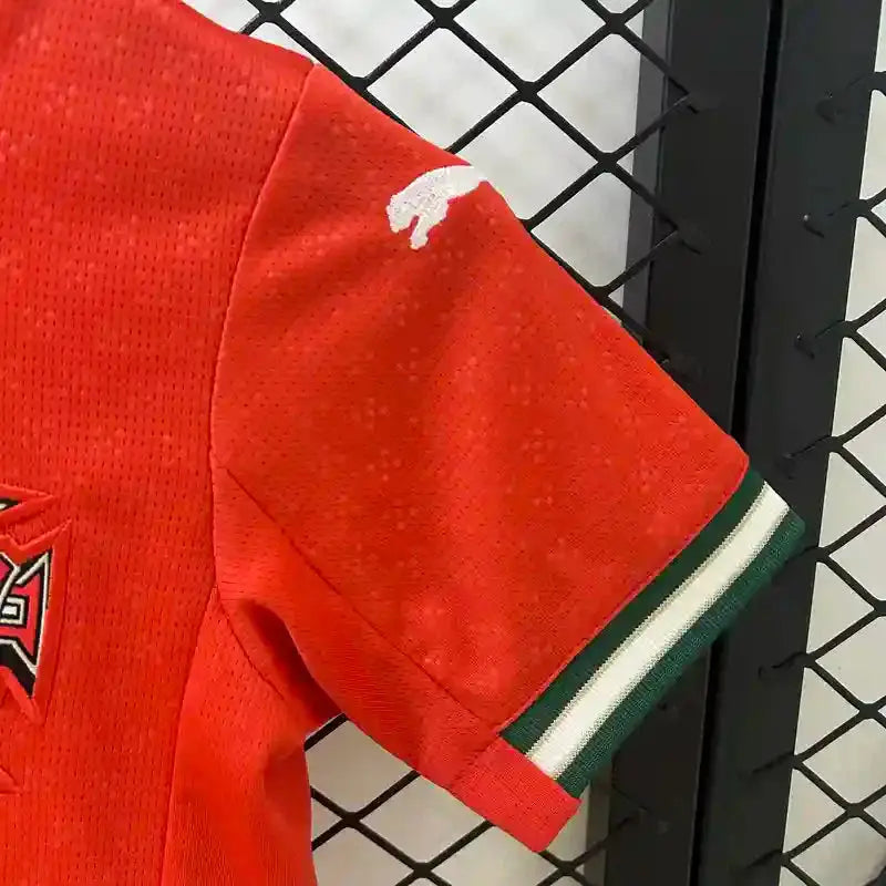 Maillot Portugal ENFANT domicile "Rouge" 2025/2026 YamaKits Foot