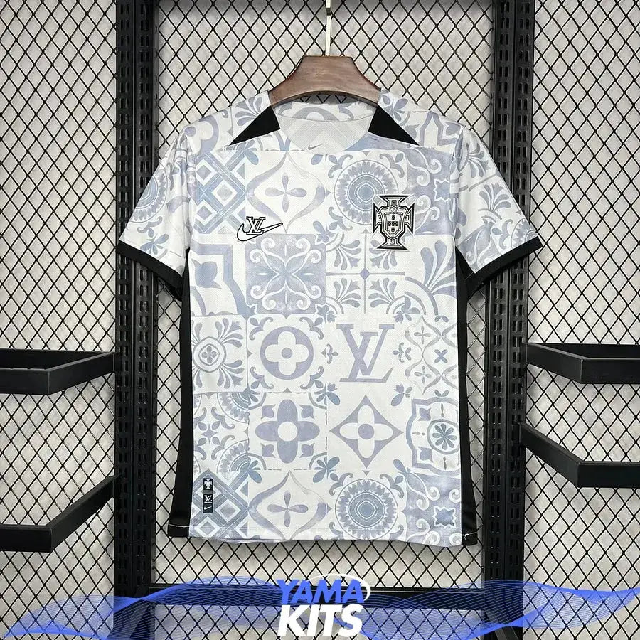 Maillot Portugal concept « Louis Vuitton » 2024/2025 YamaKits Foot