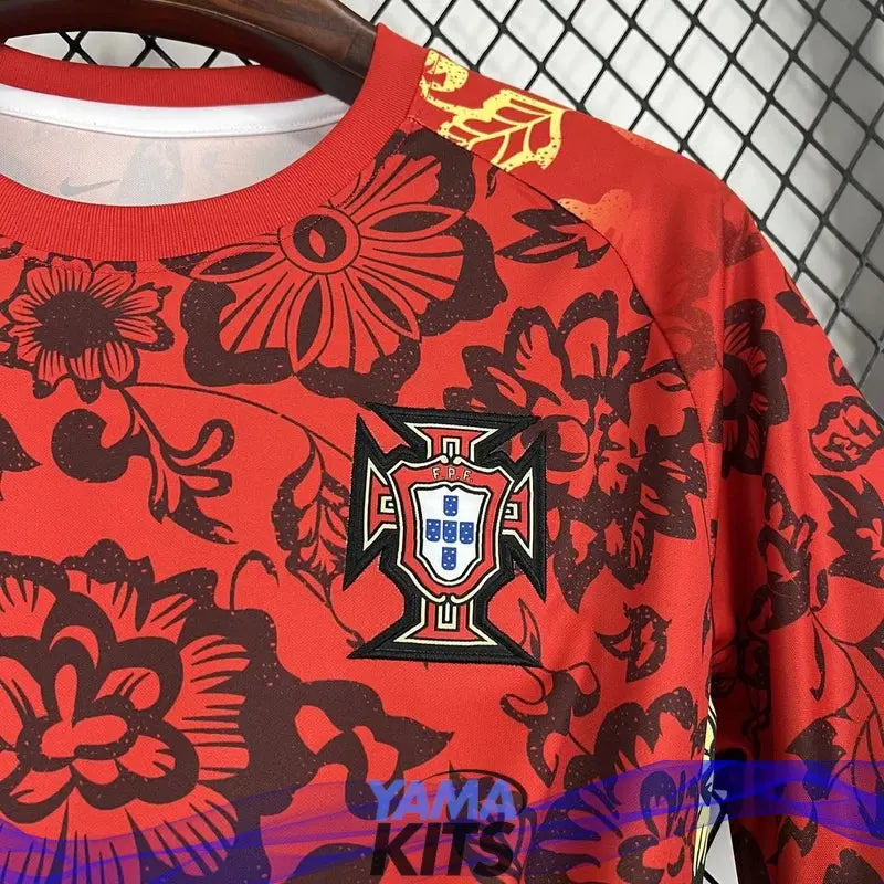 Maillot Portugal concept "Rouge" 2025/2026 YamaKits Foot