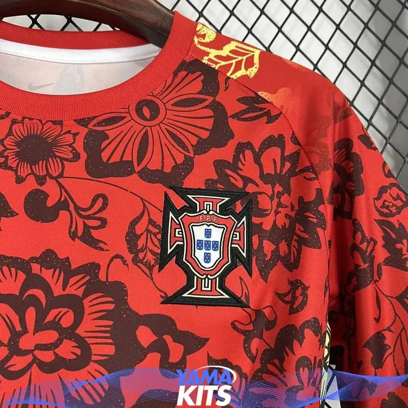 Maillot Portugal concept "Rouge" 2025/2026 YamaKits Foot