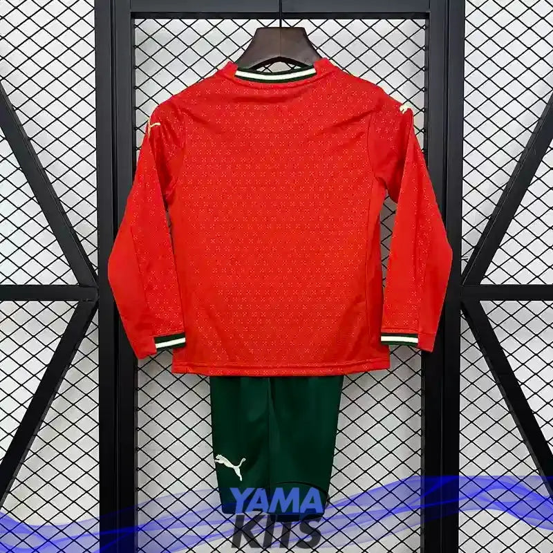 Maillot Portugal enfant manches longues domicile 2025/2026 YamaKits Foot
