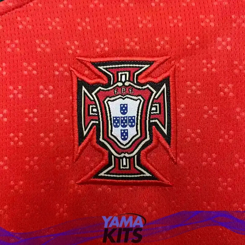 Maillot Portugal enfant manches longues domicile 2025/2026 YamaKits Foot