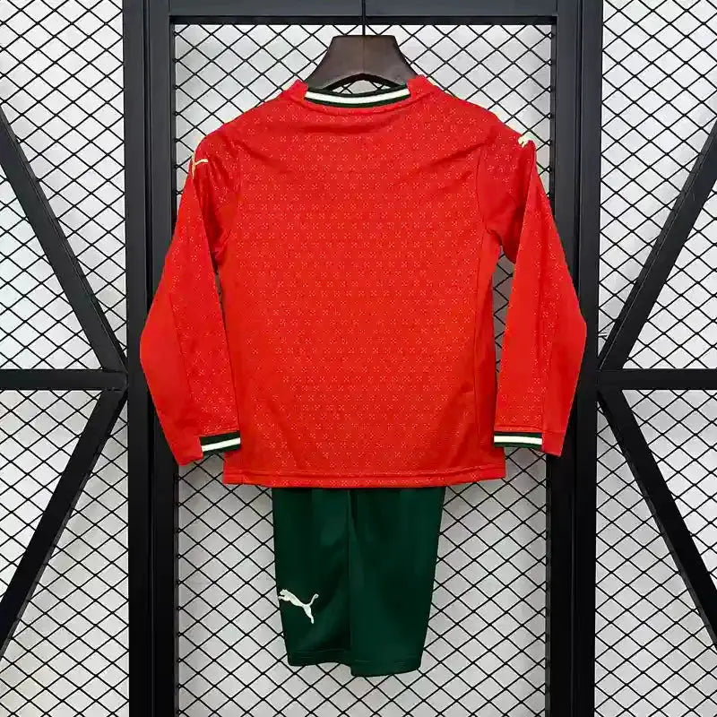 Maillot Portugal enfant manches longues domicile 2025/2026 YamaKits Foot