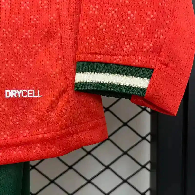 Maillot Portugal enfant manches longues domicile 2025/2026 YamaKits Foot
