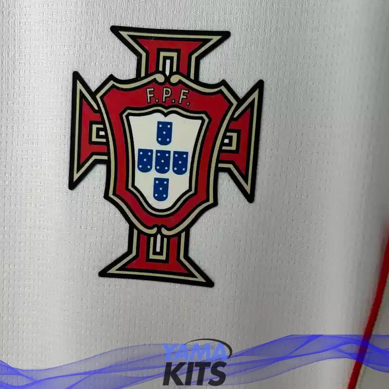 Maillot Portugal entrainement "Blanc" 2025/2026 YamaKits Foot