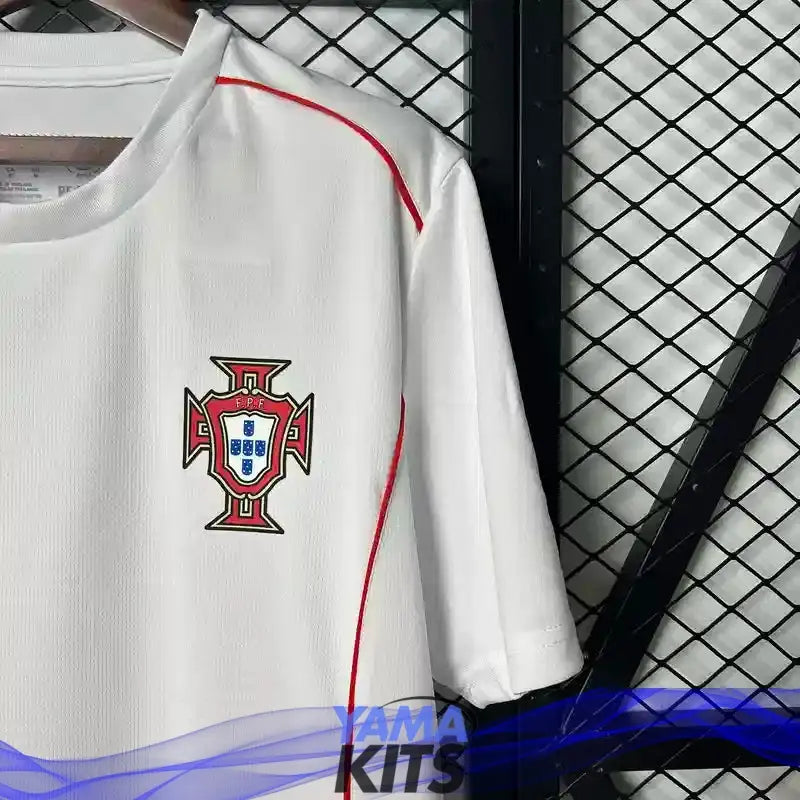 Maillot Portugal entrainement "Blanc" 2025/2026 YamaKits Foot
