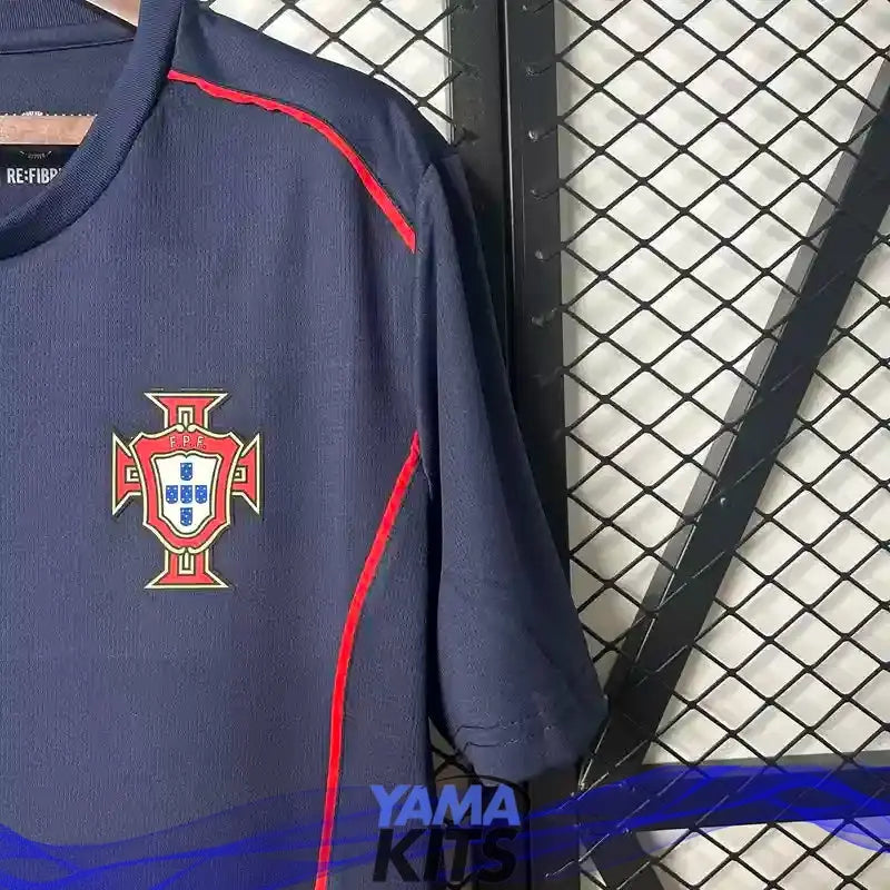 Maillot Portugal entrainement "Bleu foncé" 2025/2026 YamaKits Foot