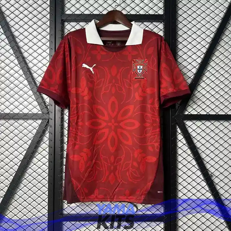 Maillot Portugal entrainement "Rouge" 2025/2026 YamaKits Foot