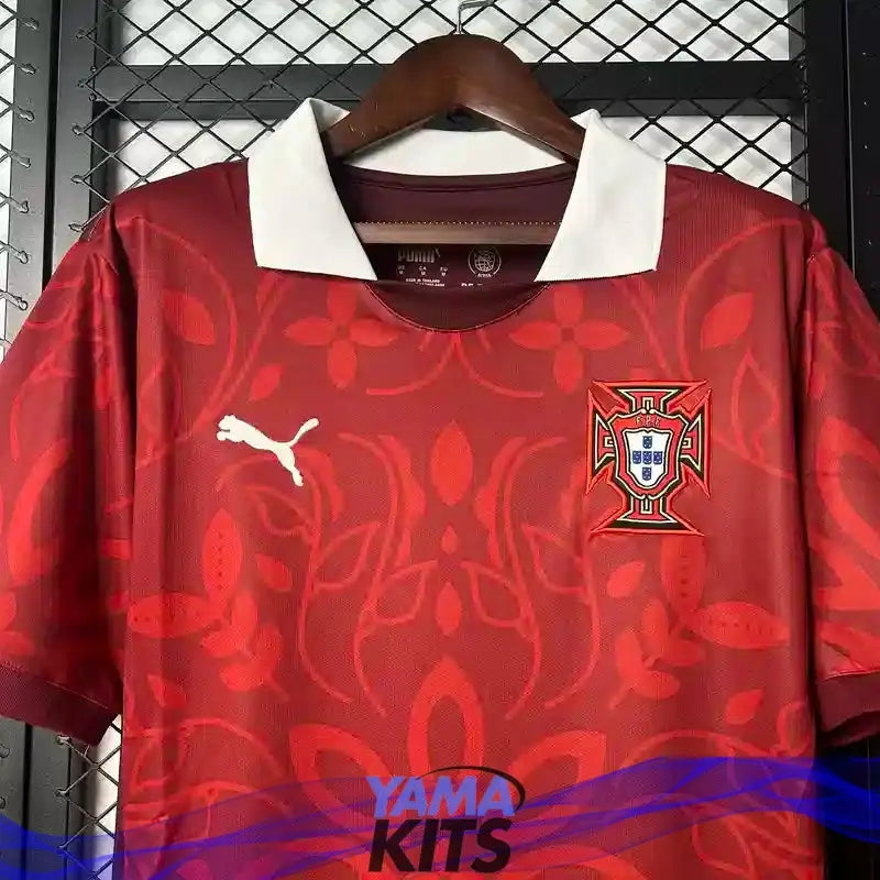 Maillot Portugal entrainement "Rouge" 2025/2026 YamaKits Foot