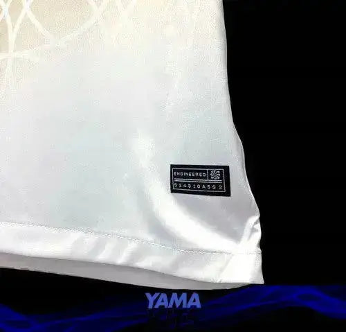 Maillot Qatar Extérieur "blanc,or" 2022/2023 YamaKits Foot
