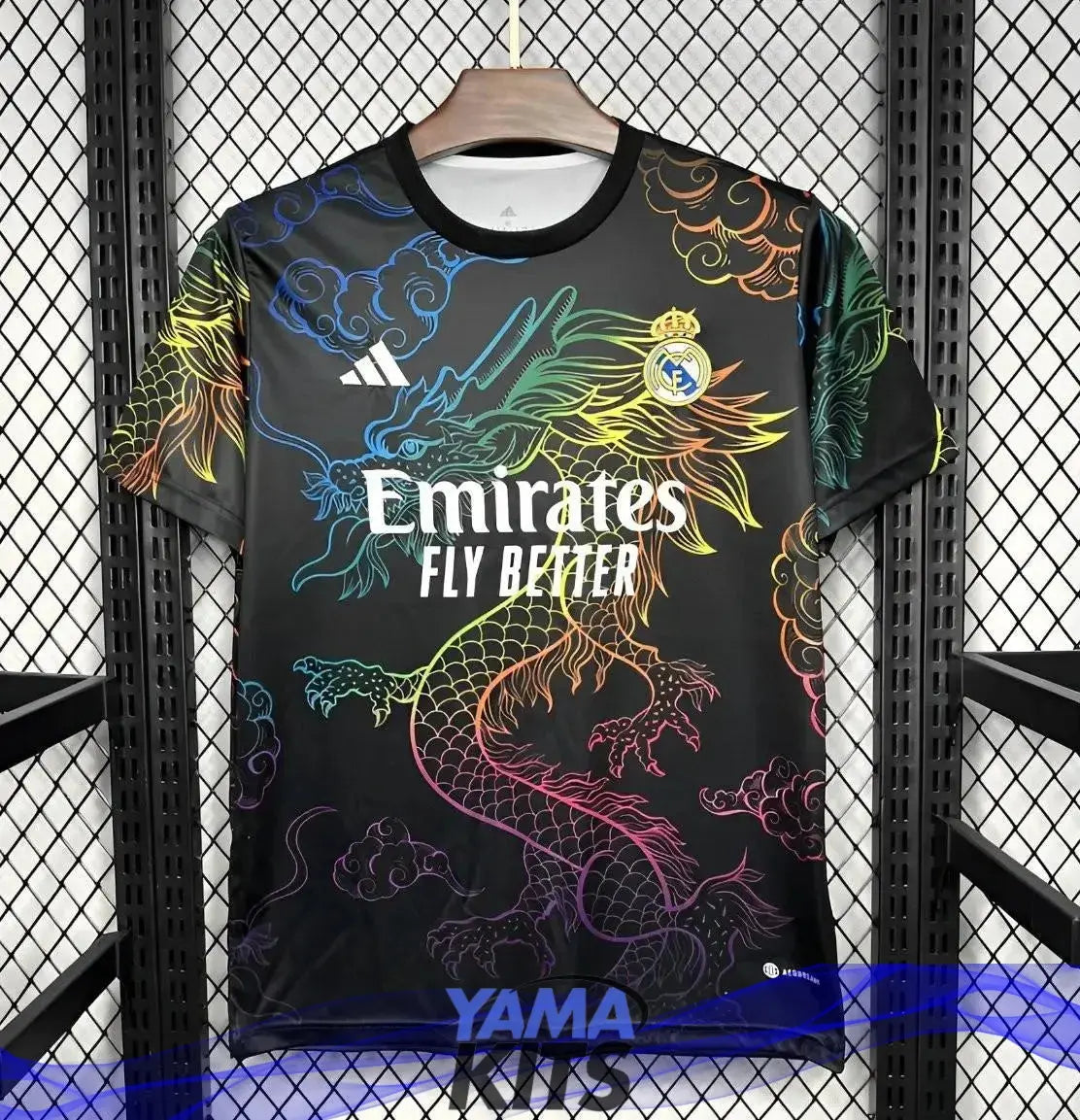 Maillot Real Madrid Concept Black  "Dragon, Multicolore"  2024/2025 YamaKits Foot