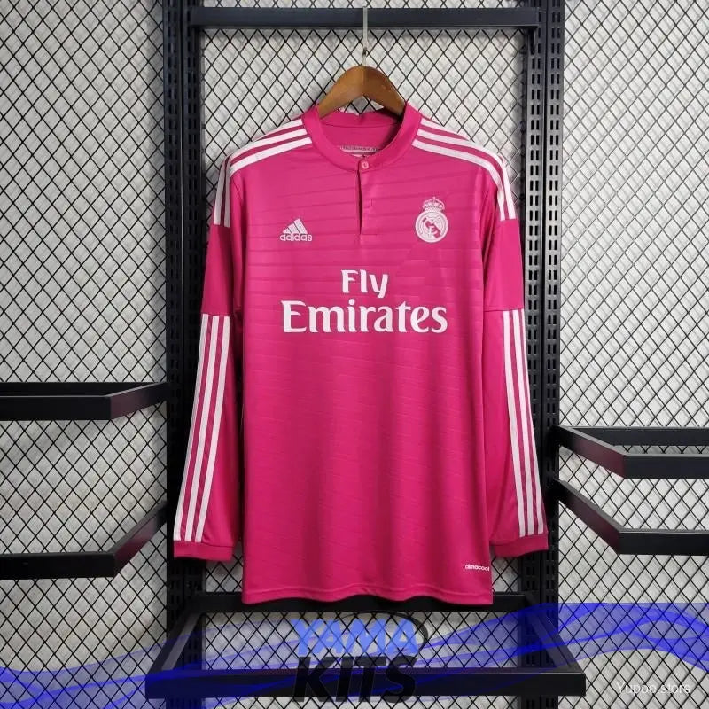 Maillot Real Madrid Extérieur Manches Longues 2014/2015 Classic Shirtss