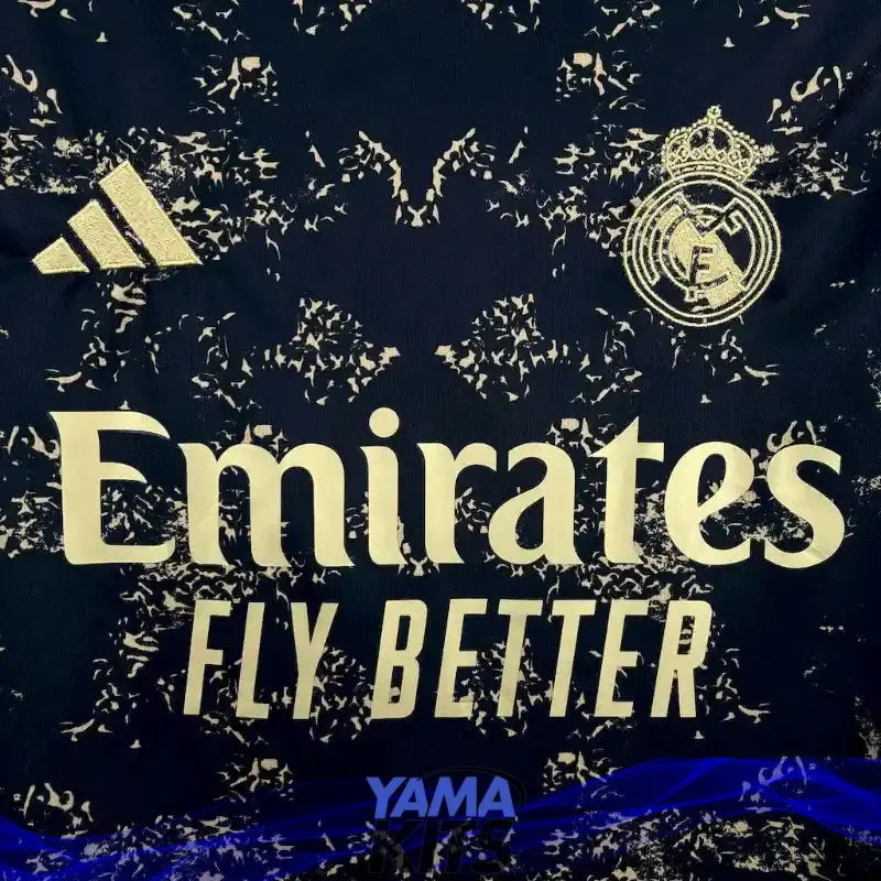 Maillot Real Madrid concept "Or, noir" 2024/2025 Yamakits