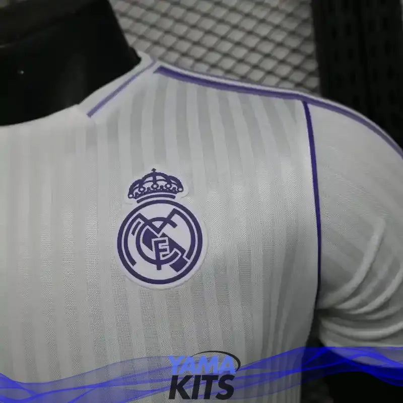 Maillot Real Madrid concept "blanc" 2025/2026 Version Player YamaKits Foot