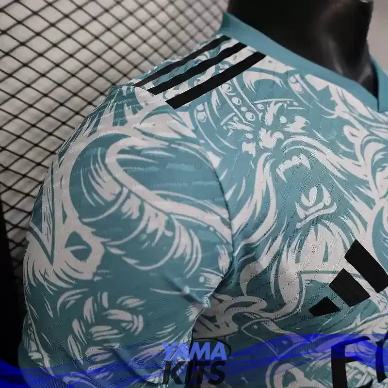 Maillot Real Madrid concept bleu "viking" 2025/2026 Version Player YamaKits Foot