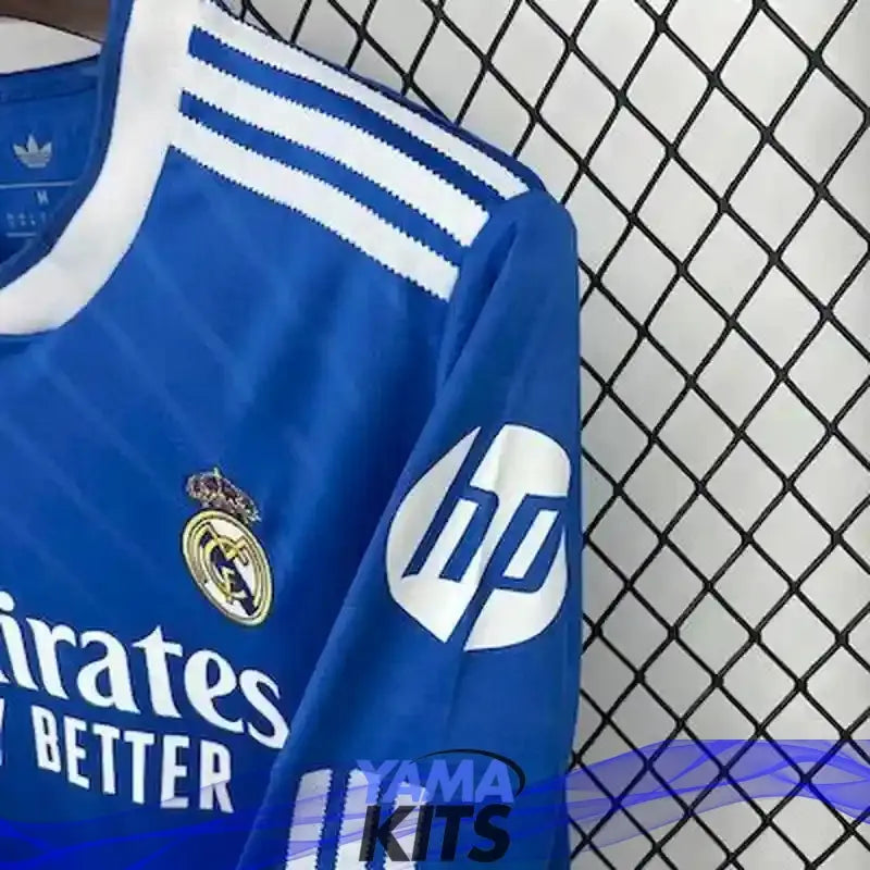 Maillot Real Madrid extérieur "bleu" manches longues 2025/2026