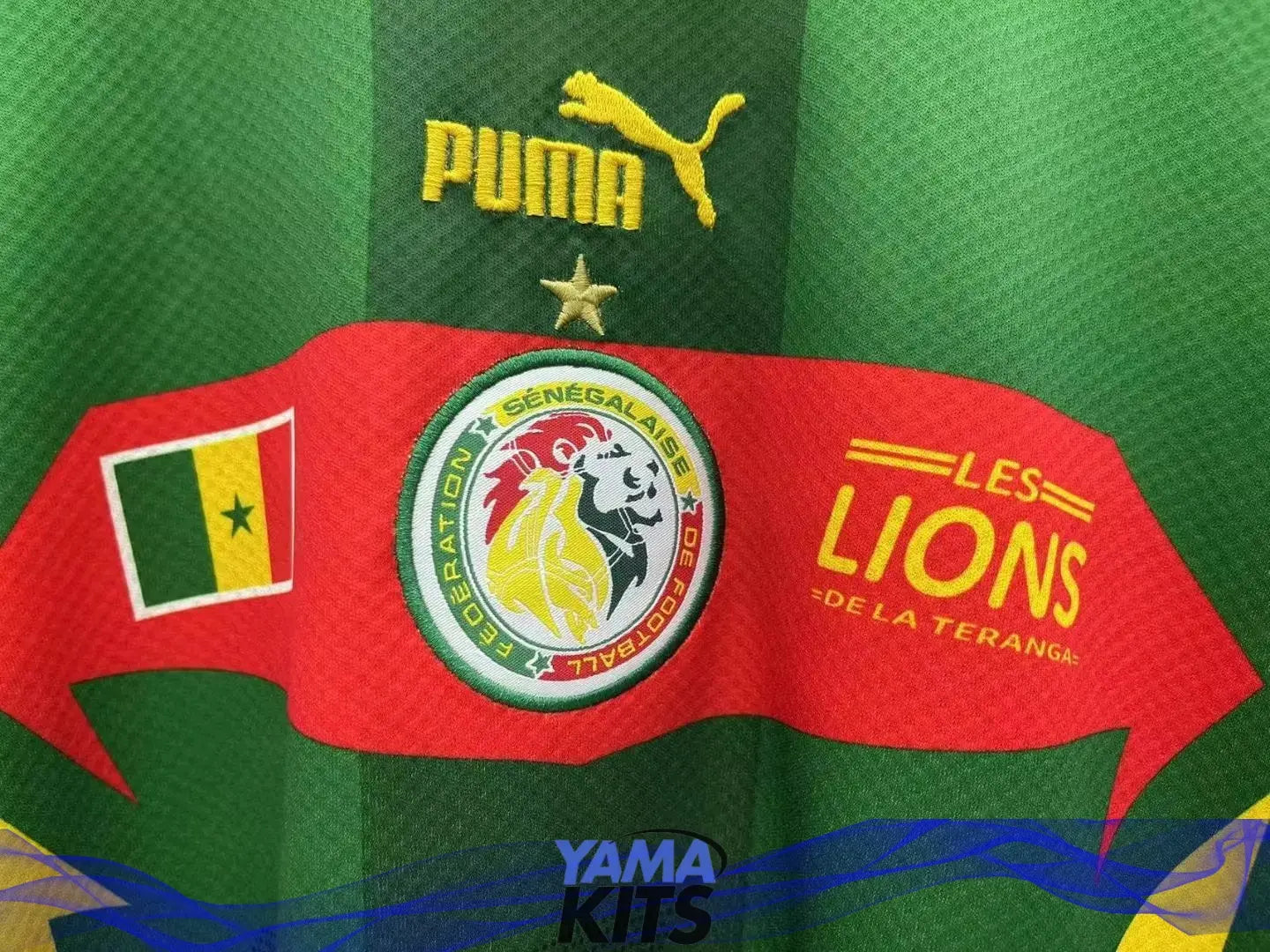 Maillot Sénégal Domicile 2022/2023 YamaKits Foot