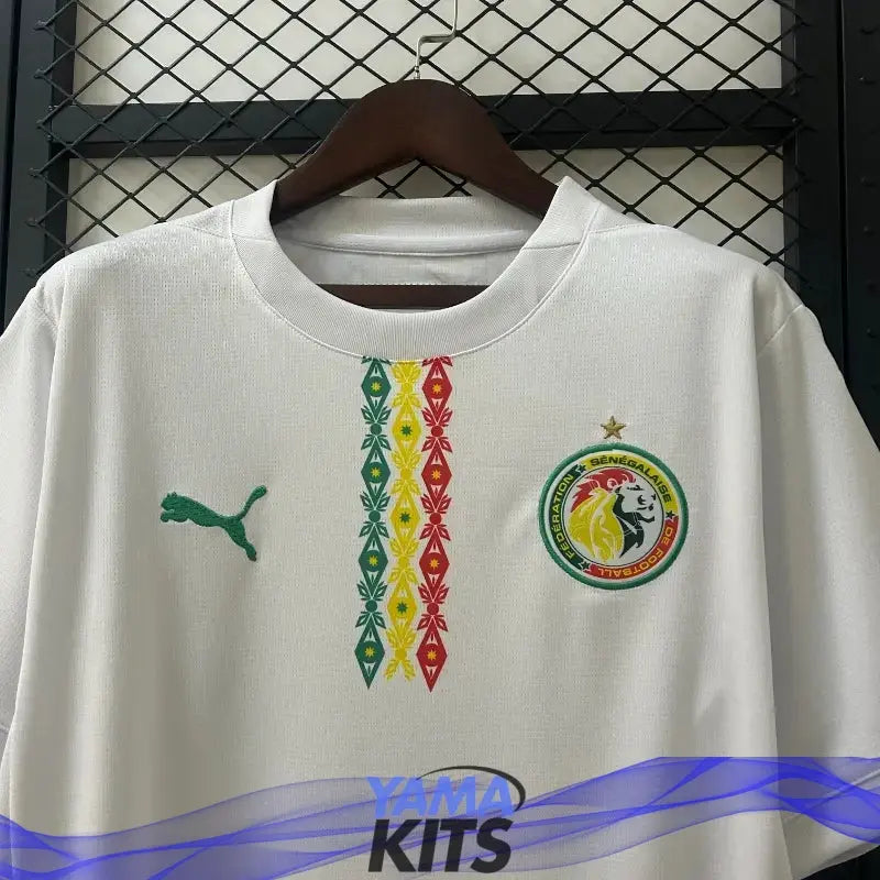 Maillot Sénégal domicile "blanc" 2025/2026 YamaKits