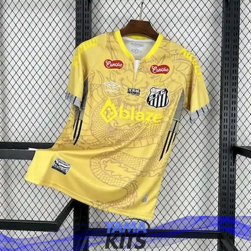 Maillot Santos FC Concept "Jaune" 2025/2026 YamaKits Foot
