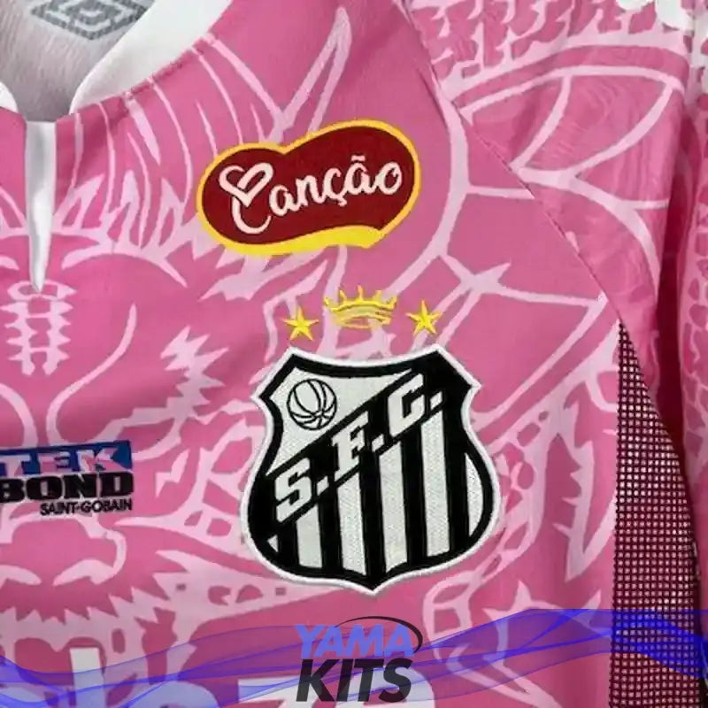 Maillot Santos FC concept "Rose" 2025/2026 YamaKits Foot