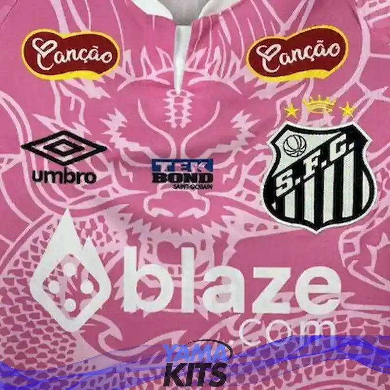 Maillot Santos FC concept "Rose" 2025/2026 YamaKits Foot