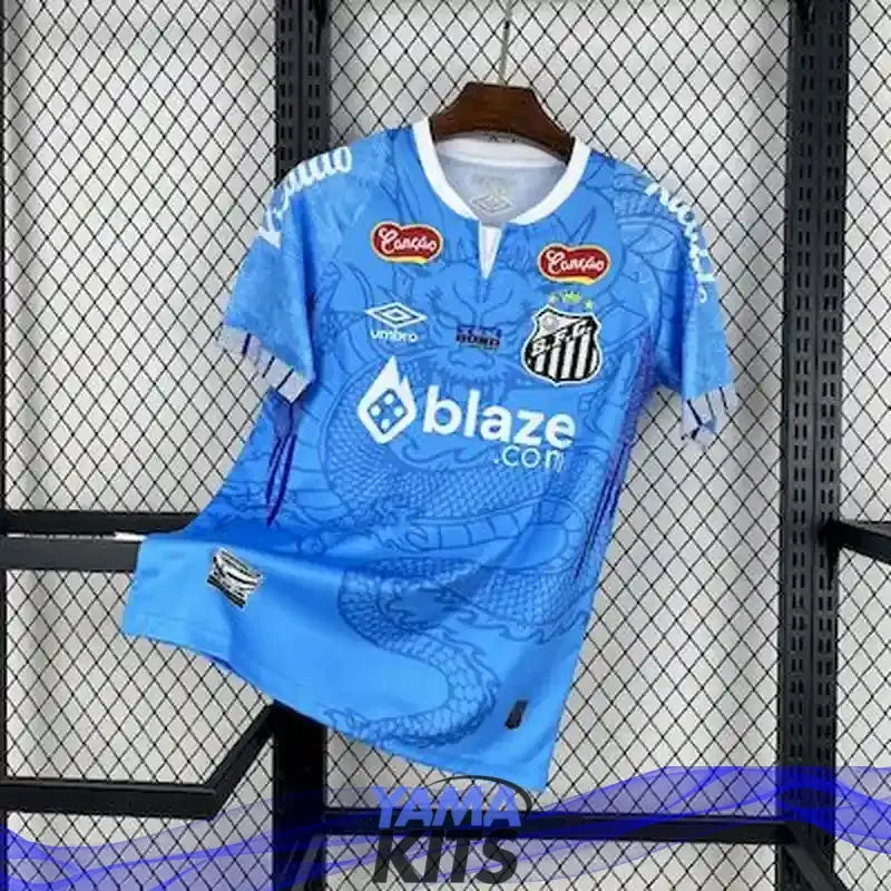 Maillot Santos FC concept "bleu" 2025/2026 YamaKits Foot