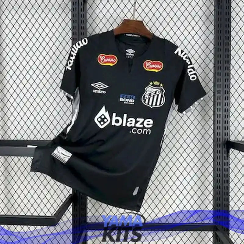 Maillot Santos FC concept "noir" 2025/2026 YamaKits