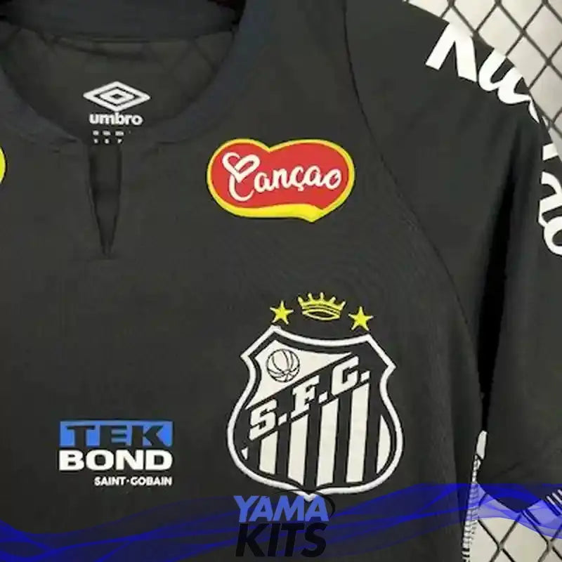 Maillot Santos FC concept "noir" 2025/2026 YamaKits
