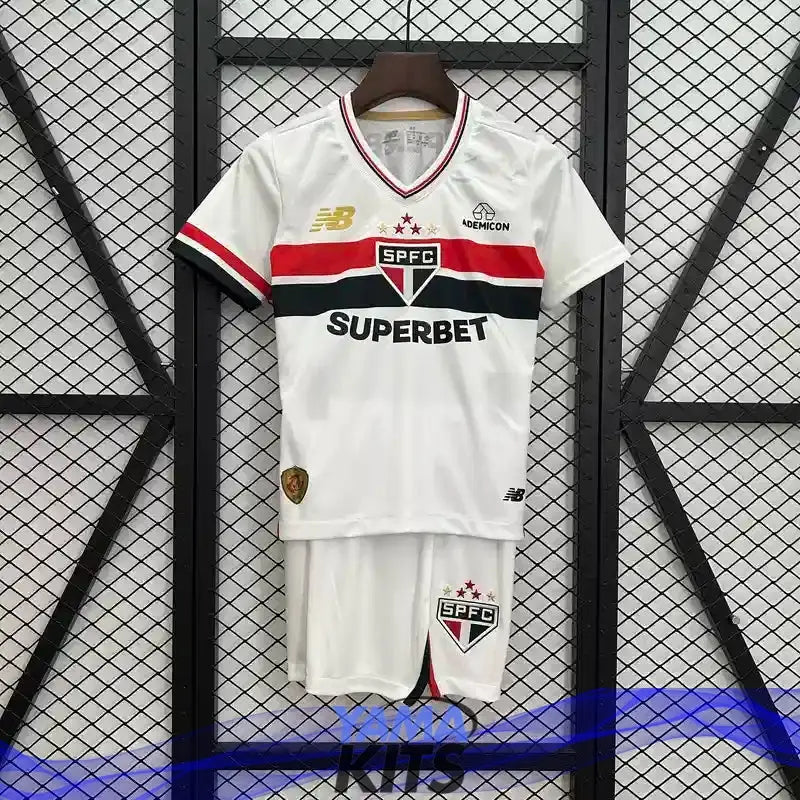 Maillot Sao Paulo enfant domicile 2025/2026 YamaKits Foot