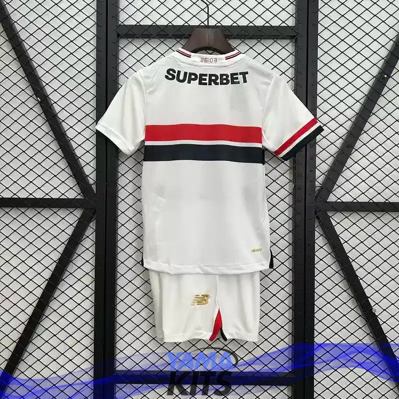 Maillot Sao Paulo enfant domicile 2025/2026 YamaKits Foot