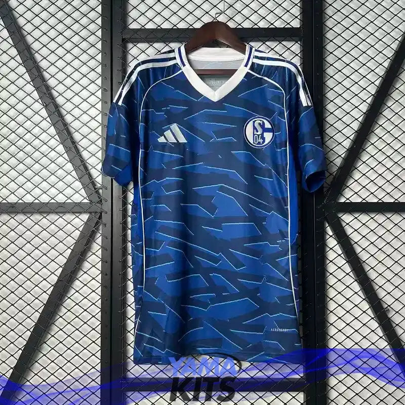 Maillot Schalke domicile "Bleu" 2025/2026 YamaKits Foot