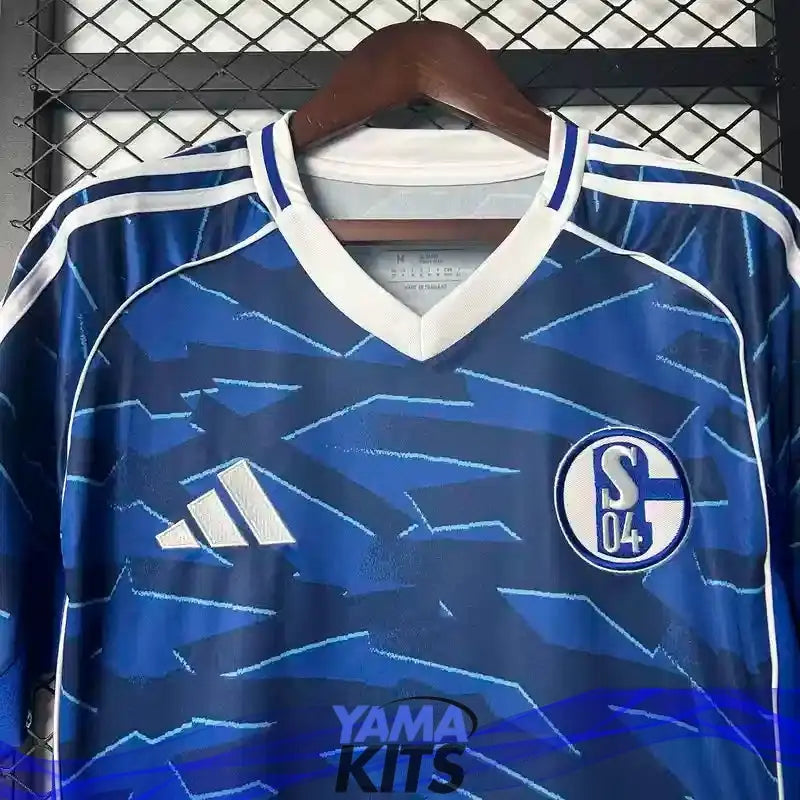 Maillot Schalke domicile "Bleu" 2025/2026 YamaKits Foot
